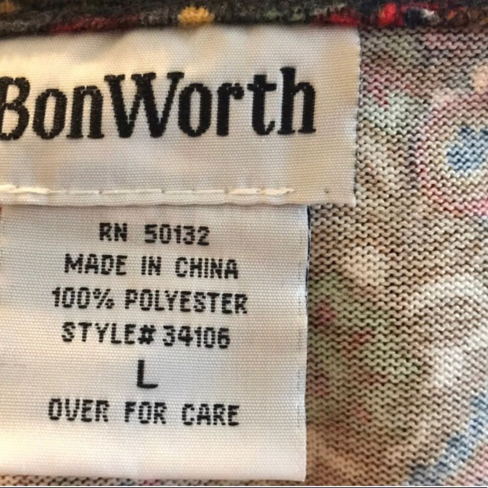 Bon Worth LARGE Lightweight Jacket - image 2
